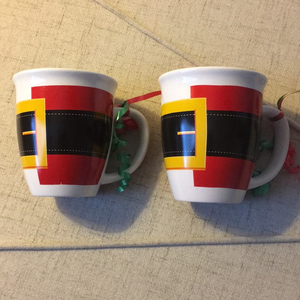 Santa Coffee Cups